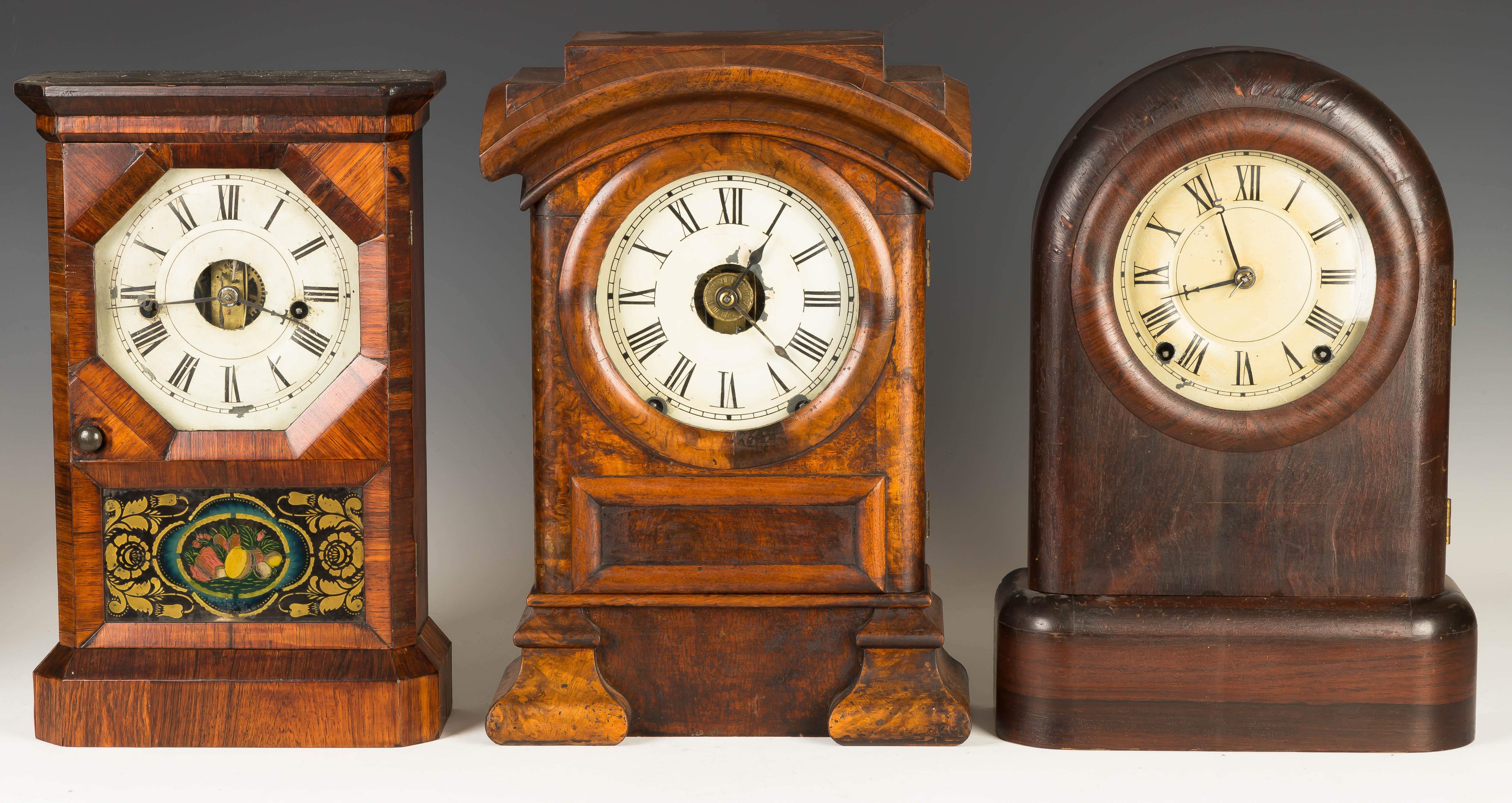 Three Seth Thomas Shelf Clocks Cottone Auctions
