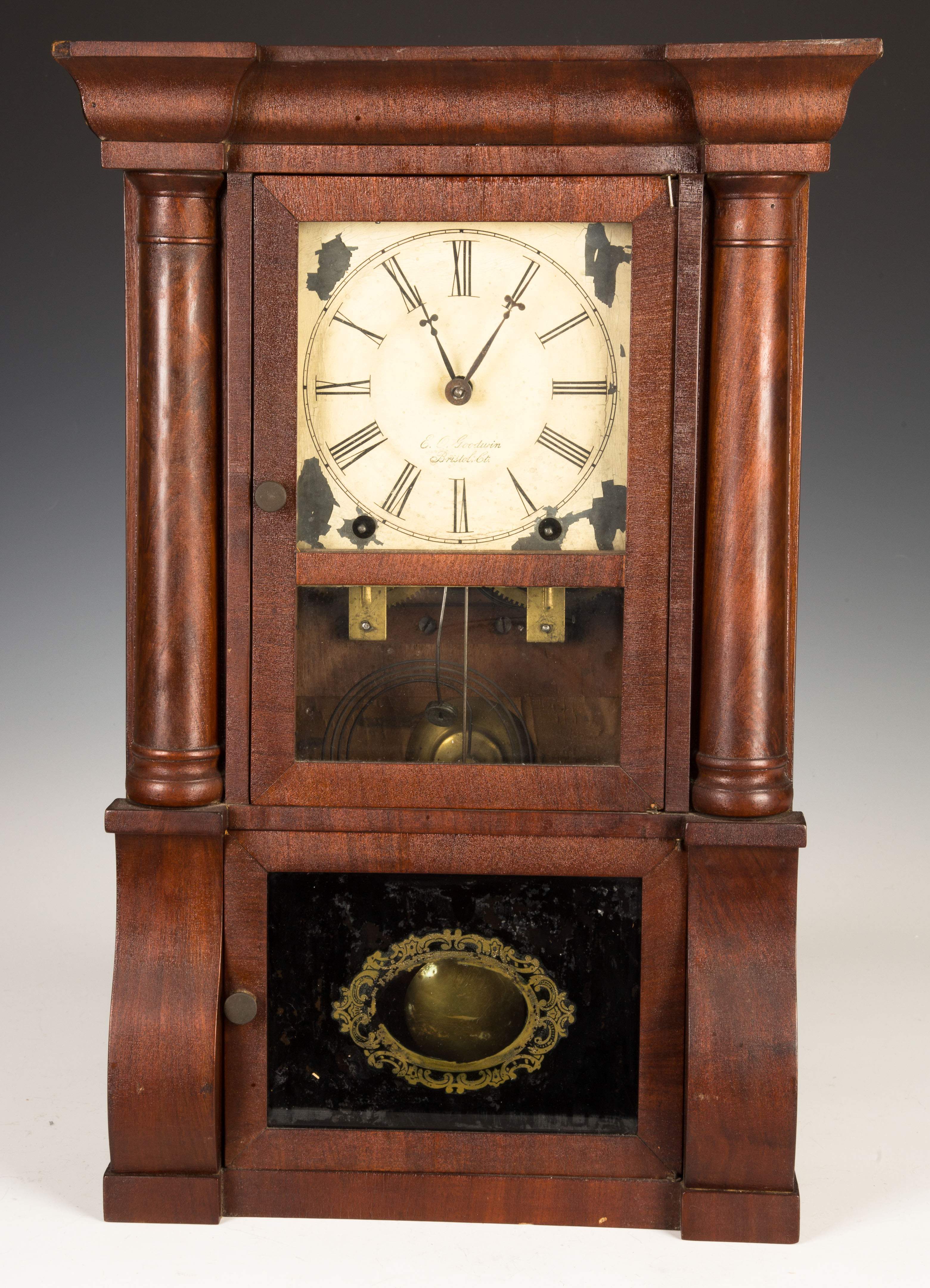 Miniature E. O. Goodwin Shelf Clock | Cottone Auctions