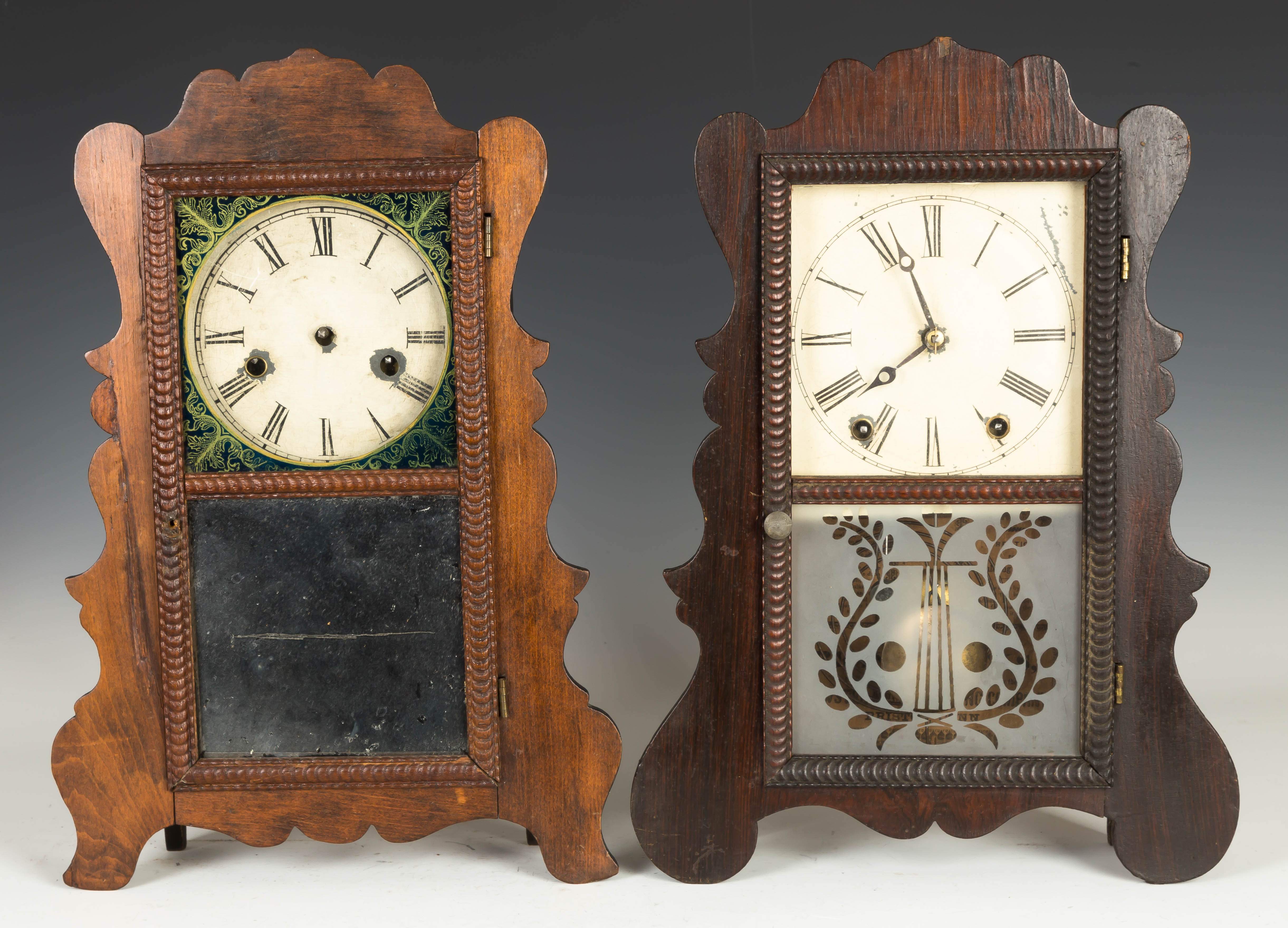 Two Victorian Shelf Clocks | Cottone Auctions
