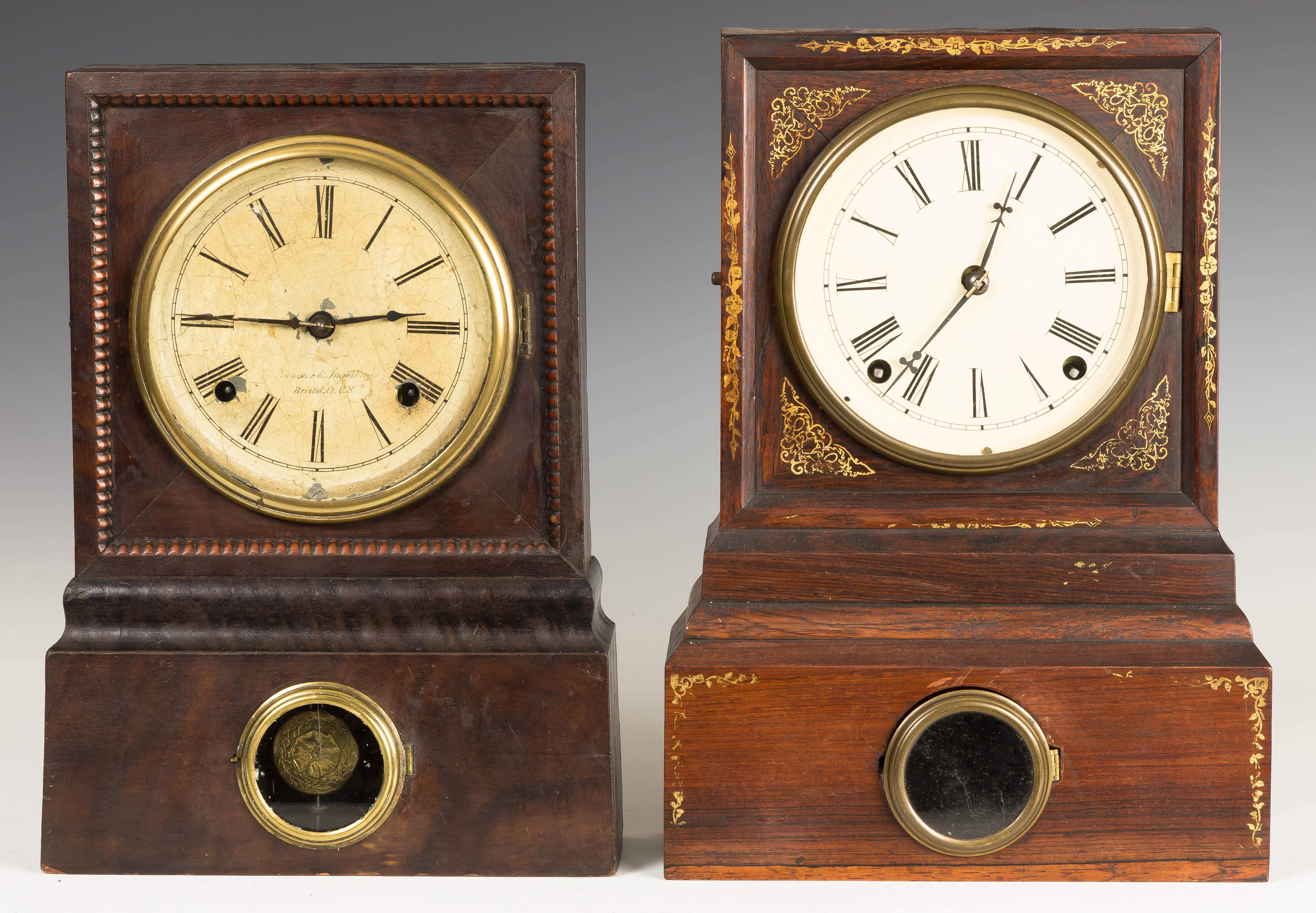 Two Cottage Clocks | Cottone Auctions