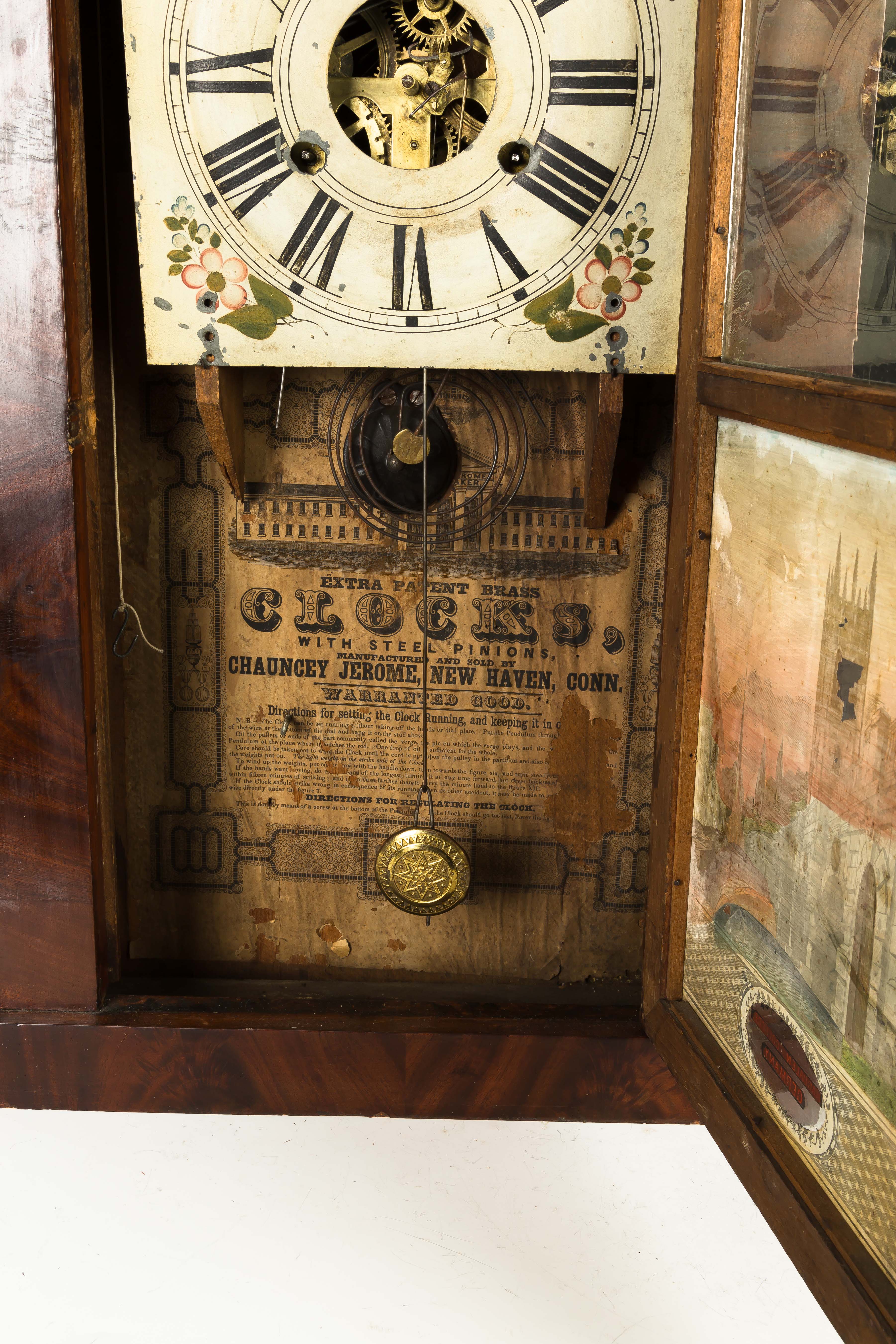 Two Chauncey Jerome Shelf Clocks Cottone Auctions