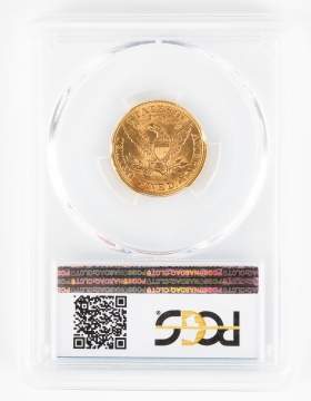 1895 Five Dollar Liberty Gold Coin