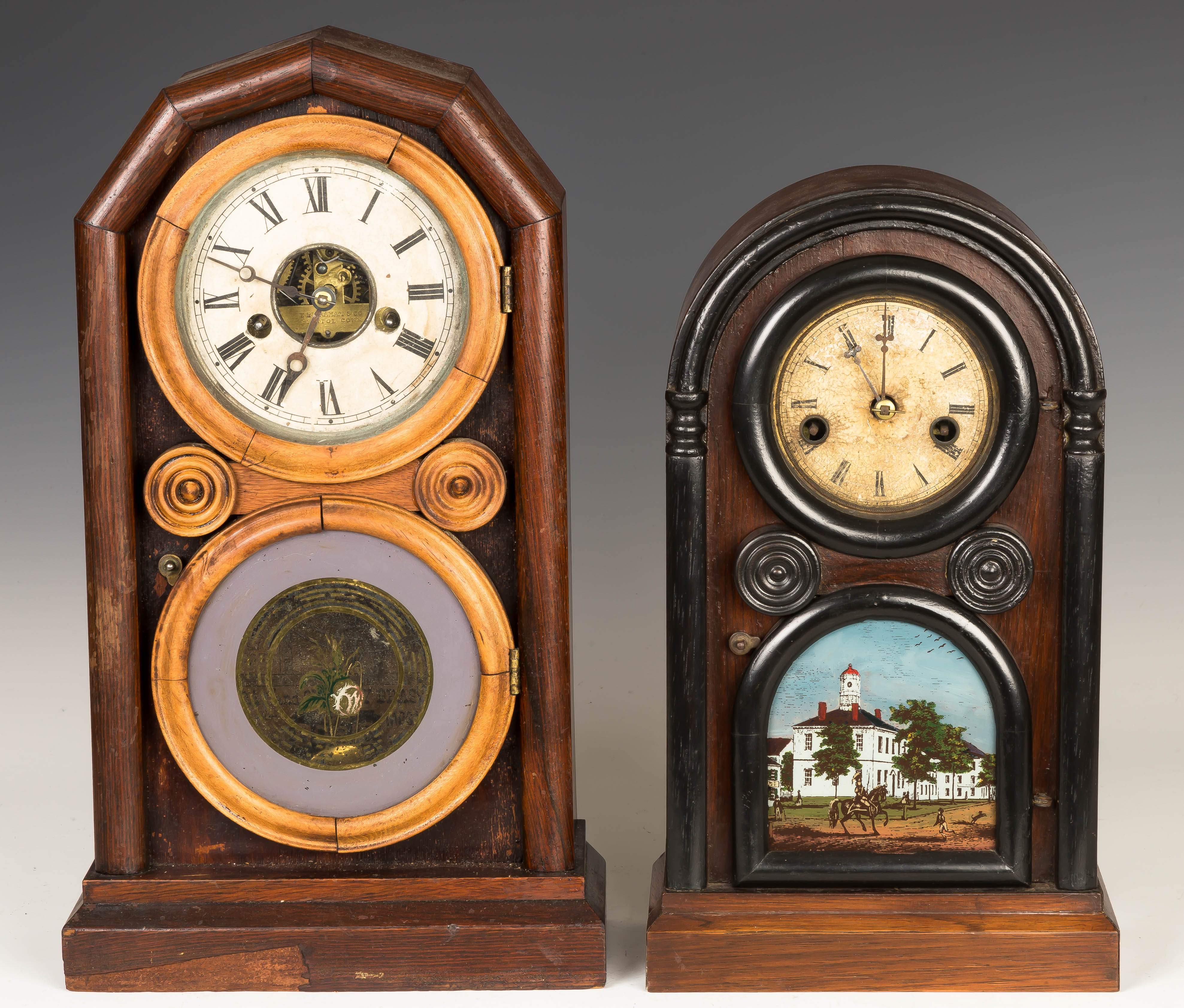 Two Shelf Clocks | Cottone Auctions