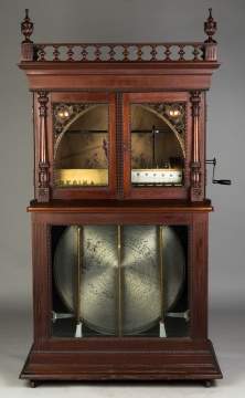 Fine Regina Upright Changer Music Box