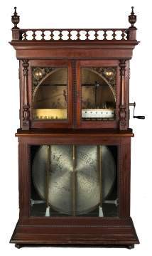 Fine Regina Upright Changer Music Box