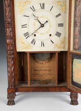 Ephraim Downs for George Mitchell Shelf Clock