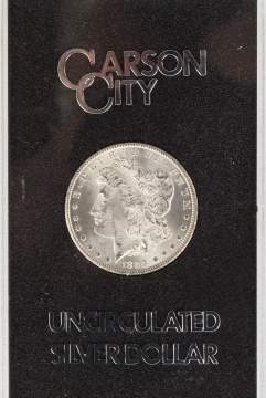 1884 Silver Liberty Head One Dollar Coin