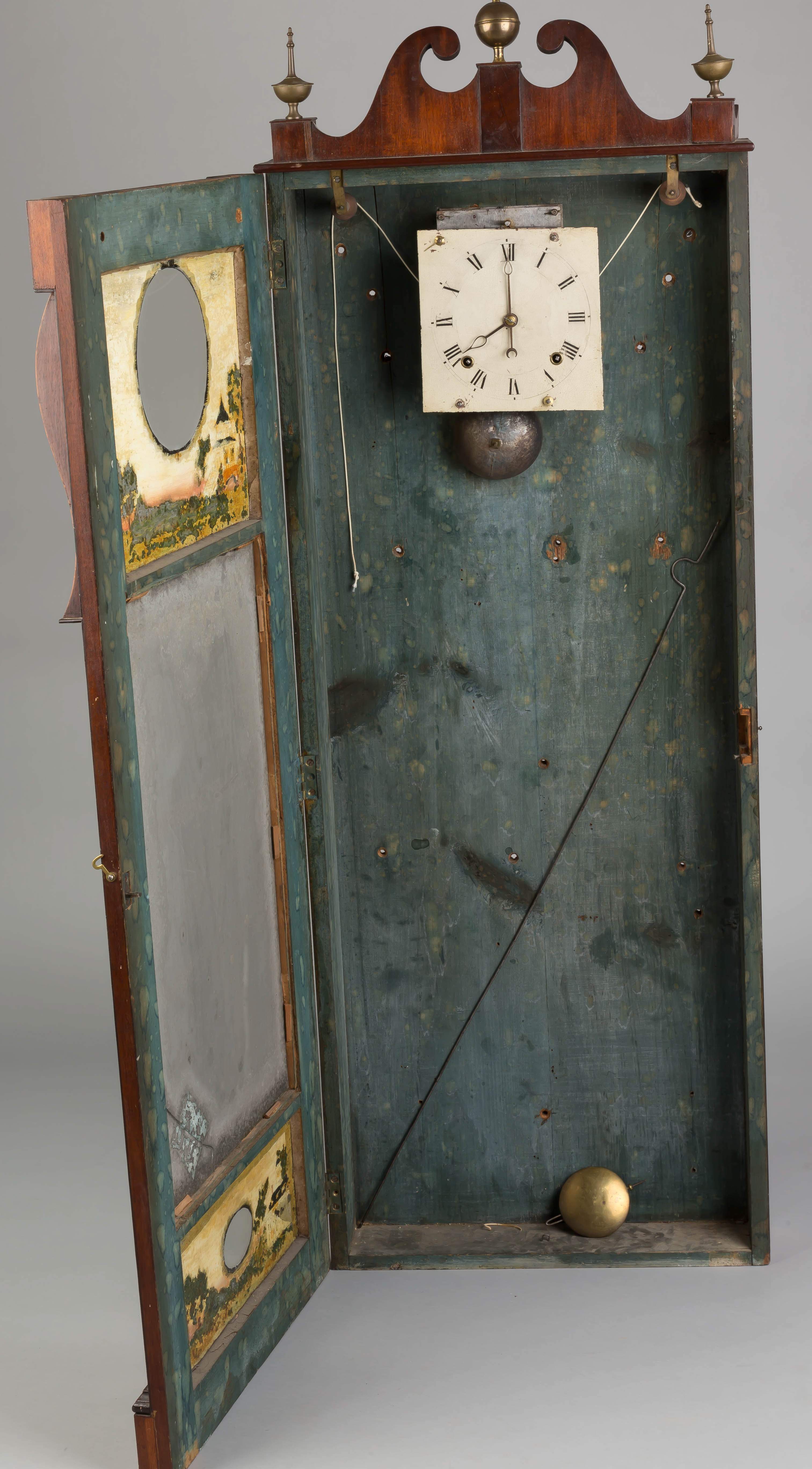 Joseph Ives Mirror Clock Cottone Auctions