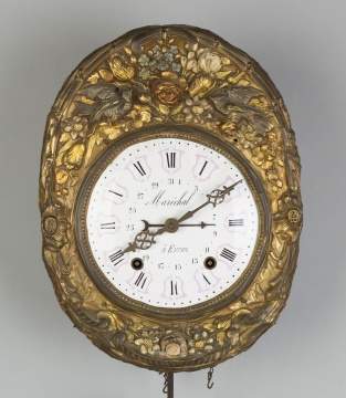 Marechal A' Evron French Morbier Clock