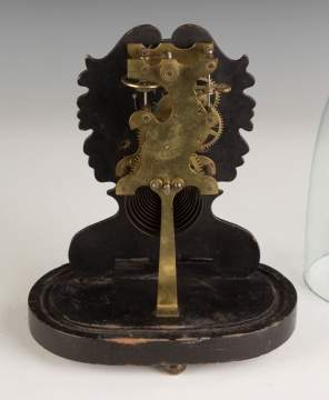 Miniature Paper Mache Clock