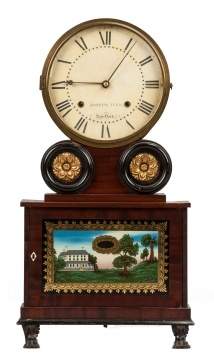 Joseph Ives Shelf Clock, Brooklyn, NY