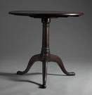 Tilt Top Mahogany Tea Table 