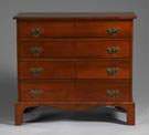 Chippendale 4 Drawer Birch Chest