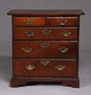 English 5 Drawer Mahogany Diminutive Dresser