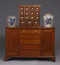Mantell Cream,  Walnut Drawer Unit & Worton Jar