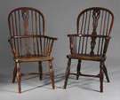 2 - George III Windsor Arm Chairs