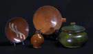 4 Individual Redware Lots