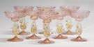2 Sets of Venetian Glasses