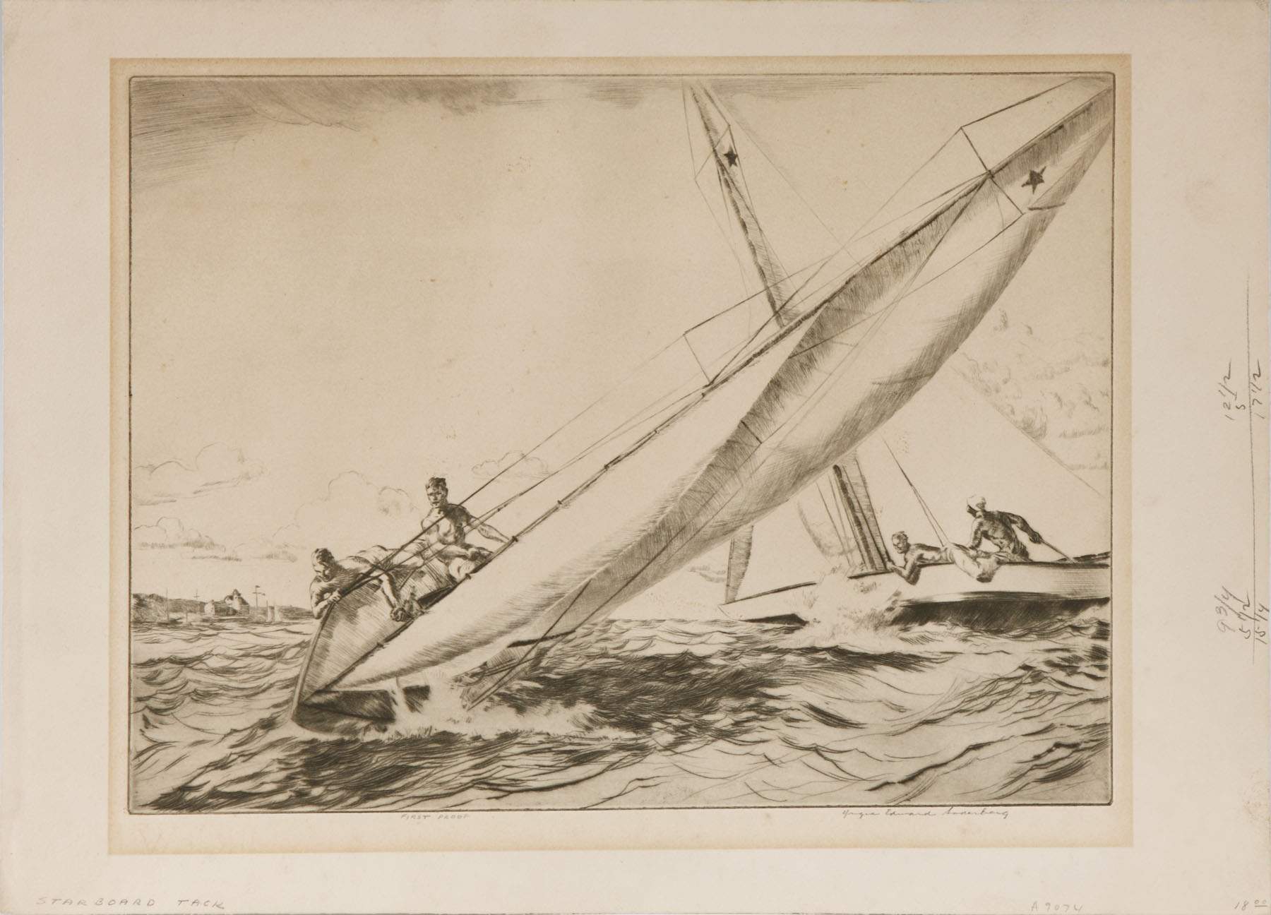 3 Yngve Edward Soderberg (American 1896-1971) Etchings