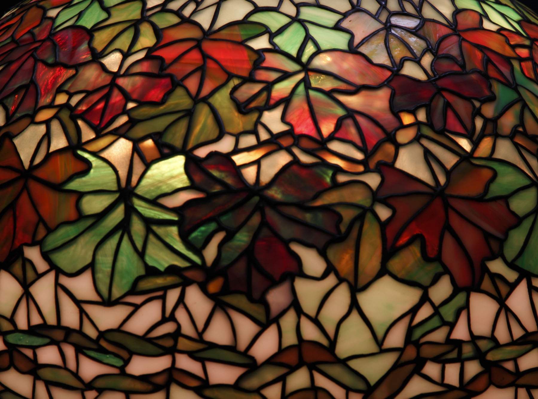  Tiffany Studios Maple Leaf Floor Lamp