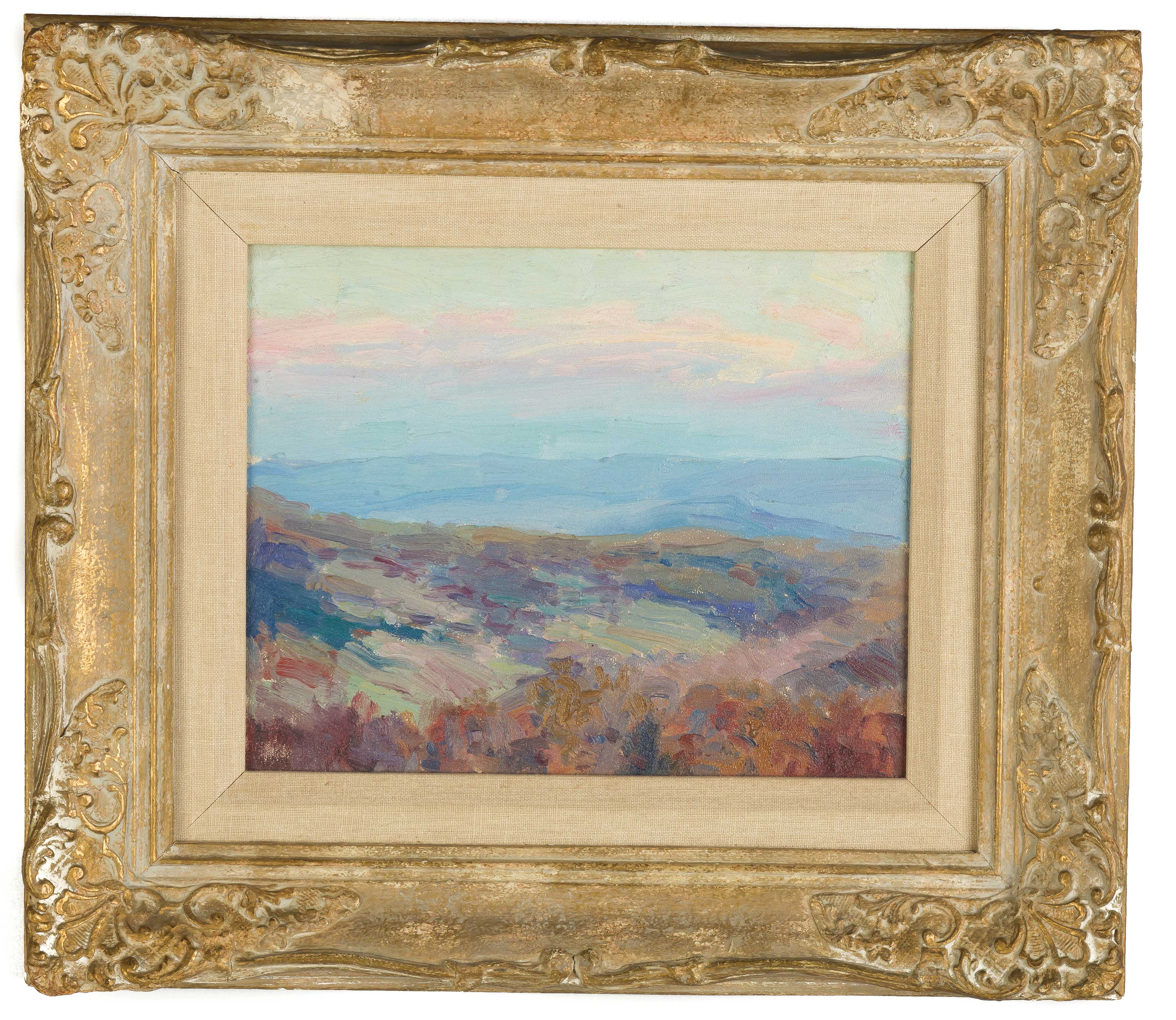 Renouard (American, 18851954) Mountain Landscape Cottone Auctions