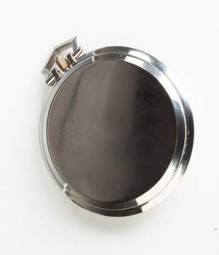 Jaeger Le Coultre Stainless Steel Art Deco Pocket  Watch