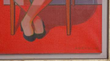 Alfred D. Crimi (American, 1900-1994) "The Appointment"