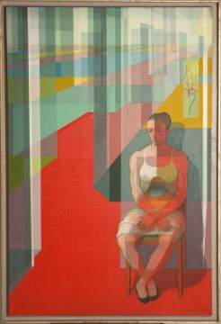 Alfred D. Crimi (American, 1900-1994) "The Appointment"