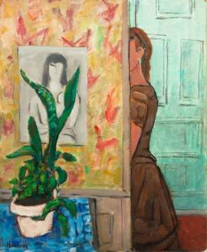 Gerrit Hondius (American, 1891-1970) "The Departure"