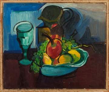 Ben Benn (American, 1884-1983) Still Life with Fruit