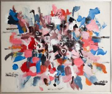 John von Wicht (American, 1888-1970) "Glorious Summertime"