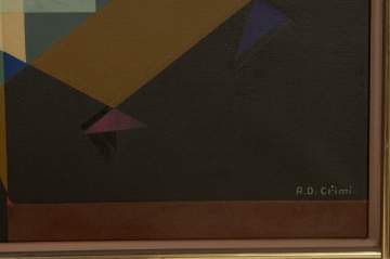 Alfred D. Crimi (American, 1900-1994) "Kibuki"