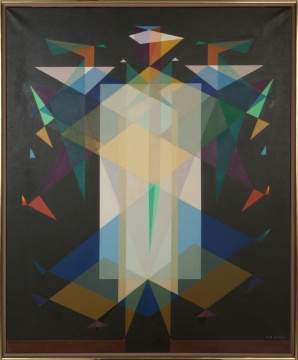 Alfred D. Crimi (American, 1900-1994) "Kibuki"