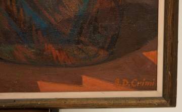 Alfred D. Crimi (American, 1900-1994) "Medicine Man"