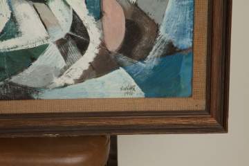 John von Wicht (American, 1888-1970) Still Life Motif