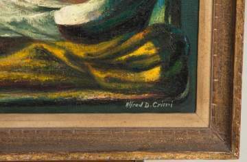 Alfred D. Crimi (American, 1900-1994) "Nativity"