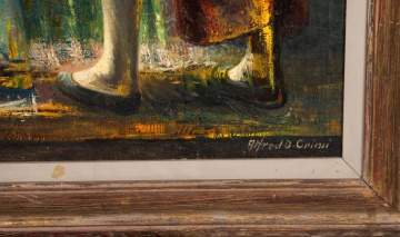 Alfred D. Crimi (American, 1900-1994) "Spanish Lace"