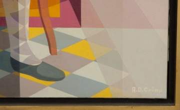 Alfred D. Crimi (American, 1900-1994) "The Troubadour"