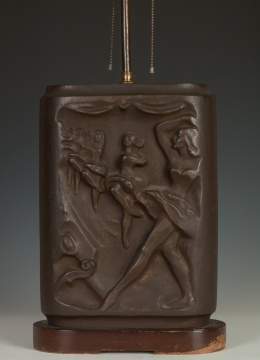 John Hovannes
(American, 1900–1973) Bronze Lamp Base