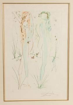 Salvador Dali (Spanish, 1904-1989) "Song of Solomon"