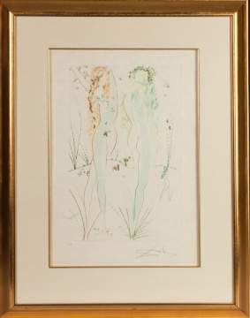 Salvador Dali (Spanish, 1904-1989) "Song of Solomon"