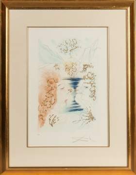 Salvador Dali (Spanish, 1904-1989) "Grapes/Song of Songs"