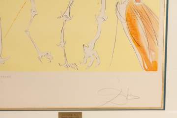 Salvador Dali (Spanish, 1904-1989) "Saturnian Giraffe"