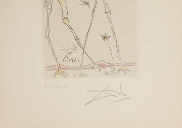 Salvador Dali (Spanish, 1904-1989) "Space Elephant"           