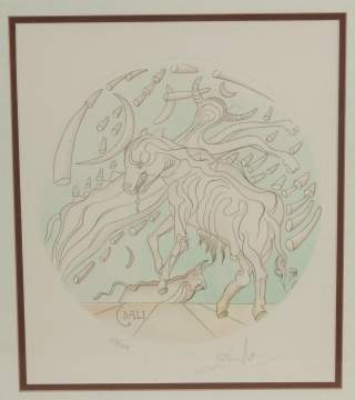Salvador Dali (Spanish, 1904-1989) The Buffalo