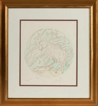 Salvador Dali (Spanish, 1904-1989) The Buffalo