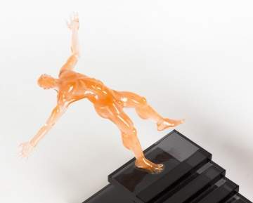 Two Glass Sculptures