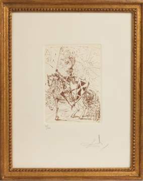 Salvador Dalí (Spanish, 1904-1989) Etching