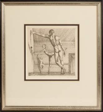 Paul Cadmus (American, 1904-1999) Dancers