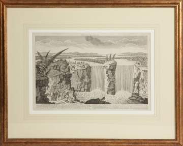 Early Print of Niagara Falls
